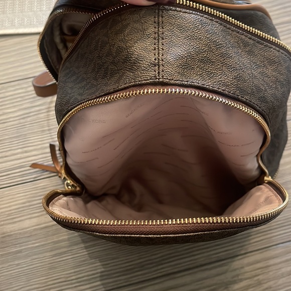 Michael Kors Rhea Zip Medium MK Logo Backpack main image 4